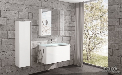 Tboss Soft Glass 90 fürdőszobabútor komplett szett