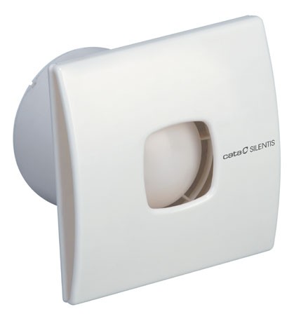 Cata Silentis 15 T fehér, időzítős fürdőszobai ventilátor (01091000)