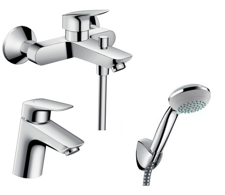 Hansgrohe Logis csaptelep szett SZP-HG13 (71077000, 71400000, 27558000)