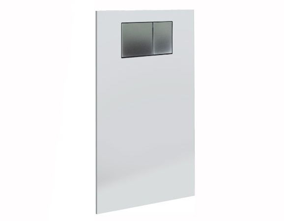 Geberit Design fedlap AquaClean utólagos vízbekötéséhez fehér üveg 115.324.SF.1