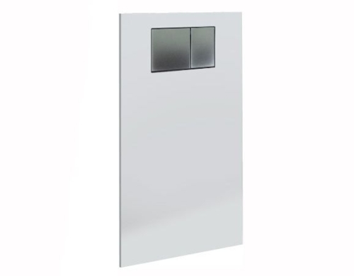 Geberit Design fedlap AquaClean utólagos vízbekötéséhez fehér üveg 115.324.SF.1