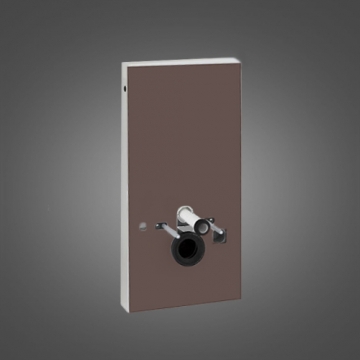 Geberit Monolith Plus szerelőmodul AquaClean 8000/8000 plushoz barna üveg 101 cm 131.224.SQ.1