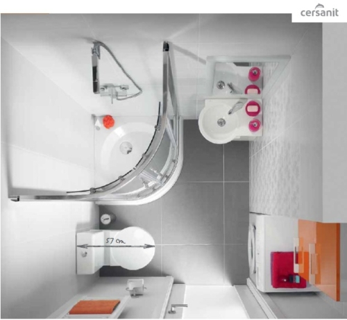 Cersanit Nano komplett monoblokk wc csésze hátsó/alsó kifolyású Doroplast normál ülőkével K19-012