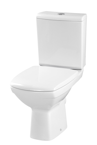 Cersanit Carina kompakt monoblokkos WC csésze Duroplast lassú zűáródású tetővel K31-014