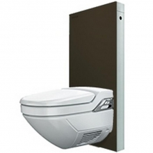 Geberit Monolith szerelőmodul AquaClean 8000/8000 plushoz barna üveggel, 101 cm magas 131.024.SQ.1