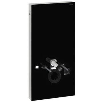 Geberit Monolith Plus szerelőmodul AquaClean 8000/8000 plushoz, fekete üveg,114 cm magas 131.232.SJ.1