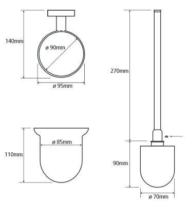 Sapho BETA WC kefe (132113012) XQ301