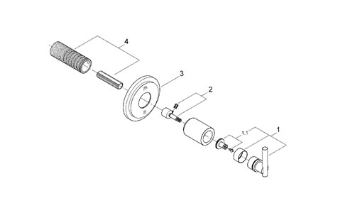 Grohe Atrio 4-utas irányváltószelep 19133 000 (19133000)