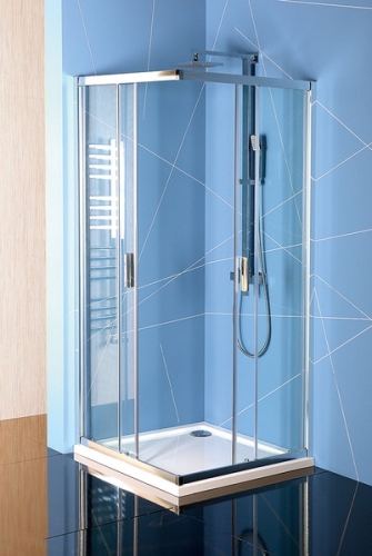 Polysan EASY LINE 90x90 cm-es szögletes zuhanykabin (EL5115)