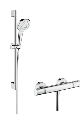 Hansgrohe Croma Select E Vario combiszett 0,65 m, fehér/króm 27081 400 (27081400)