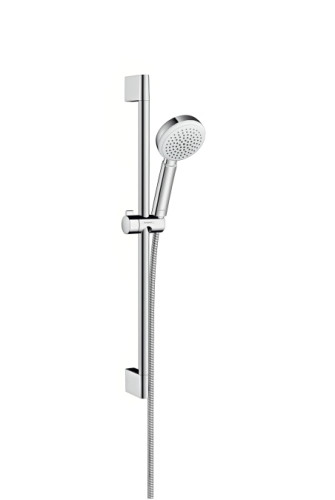 Hansgrohe Crometta 100 1jet zuhanyszett 0,65m fehér/króm EcoSmart 9 l/perc 26655 400 (26655400)