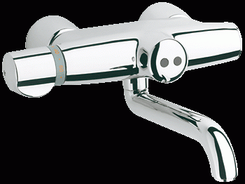 Grohe Europlus E infrás, termosztátos mosdócsaptelep, elemes 36239 000 (36239000)