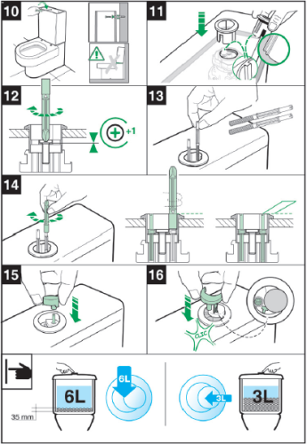 Roca Element monoblokkos wc (kombi wc) 7342577000