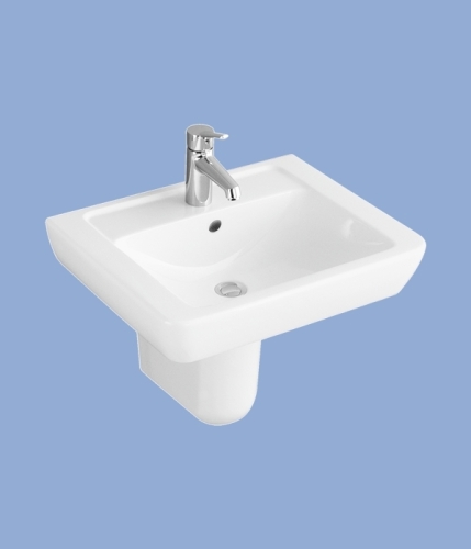 Alföldi Formo S 65 x 51 cm-es mosdó EasyPlus bevonattal 7012 65 R1