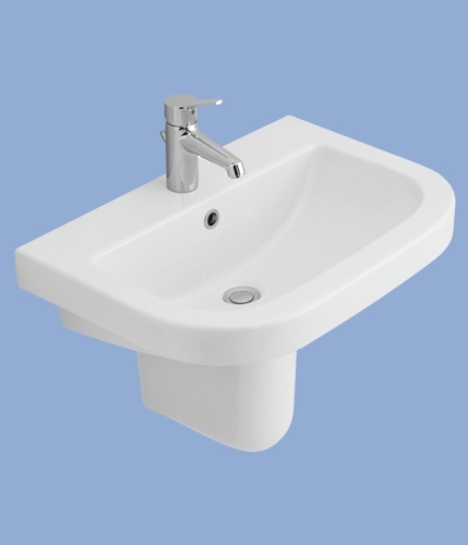 Alföldi Formo V 55 x 44 cm-es mosdó EasyPlus bevonattal 7013 55 R1