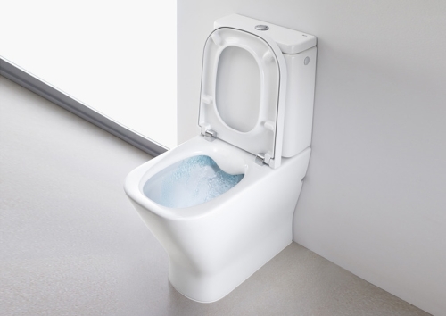 Roca The Gap Monoblokkos wc csésze Compact Clean Rim -perem nélküli, 734273700H (A34273700H)