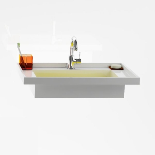 Ravak BathGallery 72x50 cm  mosdó furattal XJH01172000