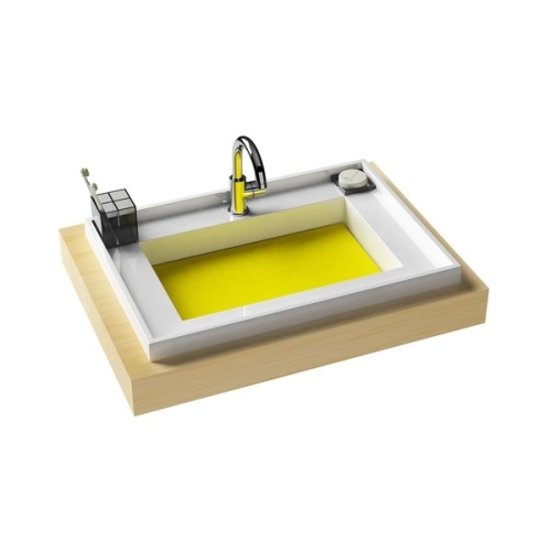 Ravak BathGallery 72x50 cm  mosdó furattal XJH01172000