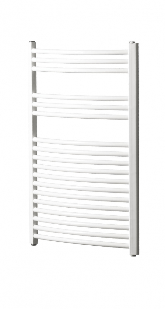 Radeco Adamo AD5-265/L D profilos íves típusú törölközőszárítós csőradiátor (445 W, fehér, 1250x315 mm)