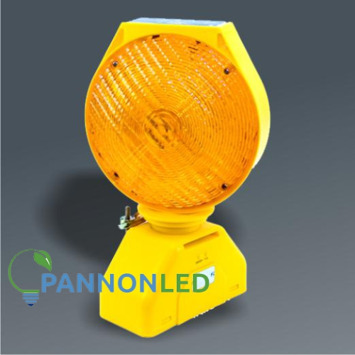 Pannonled LED Napelemes Sárga Közúti Villogó, LIBA-IPP206-8L