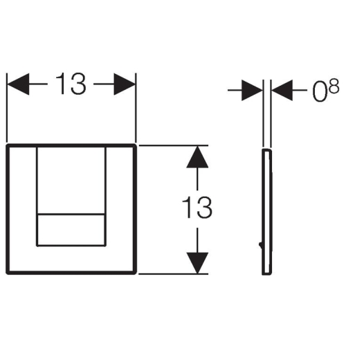 Geberit Tango automata vizelde vezérlés, infravörös, hálózati, fehér 116.024.11.1