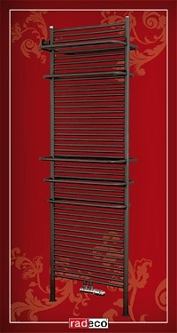 Radeco CABRA COLOR design fűrdőszobai csőradiátor ( 1750W, 2000x700 mm)