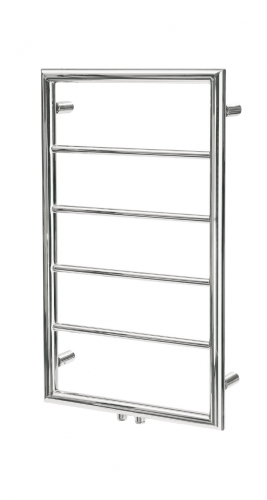 Radeco FRAGIL CHROM design fűrdőszobai csőradiátor (220 W, króm, 850x435 mm)