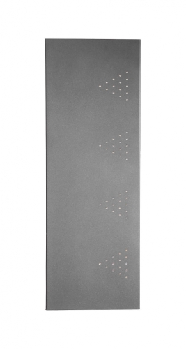 Radeco MERLIN design fűrdőszobai radiátor (1040 W, szürke, 1600x560 mm)