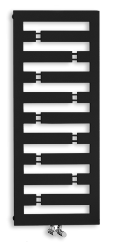 Radeco TENSOR 3 design fürdőszobai radiátor (1600x550 mm, színes)