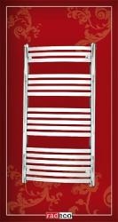 Radeco AD2-600/EL D profilos íves típusú törölközőszárítós csőradiátor (535 W, fehér, 715x550 mm)