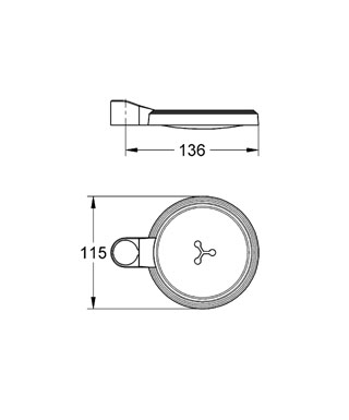 Grohe Relexa szappantartó 27206 000 (27206000)