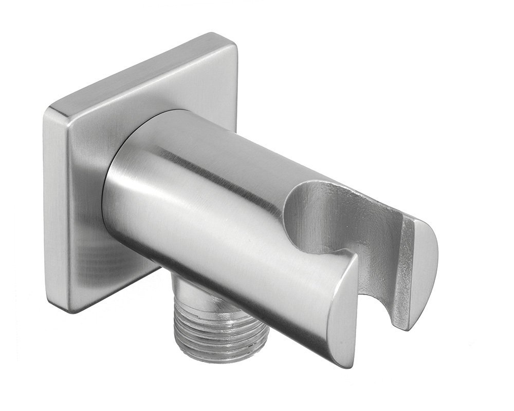 Sapho MINIMAL fali csatlakozó kézizuhany tartóval, inox MI035