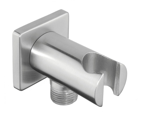 Sapho MINIMAL fali csatlakozó kézizuhany tartóval, inox MI035