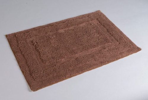 Sapho JUWEL kilépő szőnyeg 55x50cm csúszásgátlóval, polyester, barna (758808)