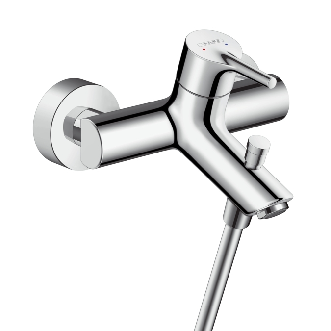Hansgrohe Talis S falsíkon kívüli kádcsaptelep, kiállások közti távolság: 153 mm 72401 000 (72401000)