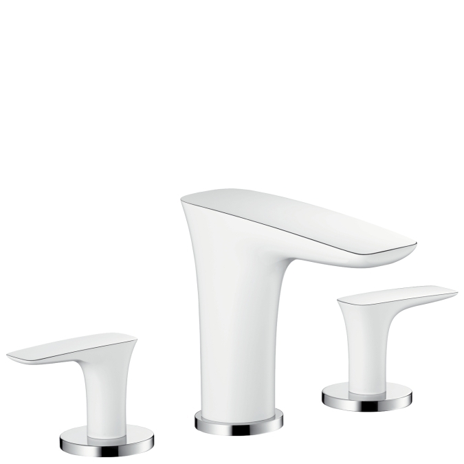 Hansgrohe PuraVida 3-lyukú mosdócsaptelep automata lefolyó-garnitúrával króm 15063 000 (15063000)