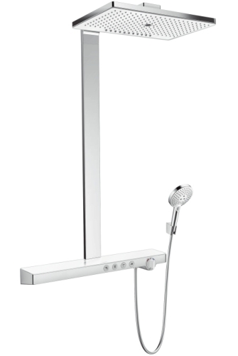 Hansgrohe Rainmaker Select 460 3jet EcoSmart showerpipe fehér/króm 27029 400 (27029400)