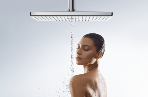 Hansgrohe Rainmaker Select 460 3jet fejzuhany zuhanykarral fehér/króm 24007 400 (24007400)