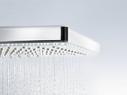 Hansgrohe Rainmaker Select 460 3jet fejzuhany, mennyezeti csatlakozóval fehér/króm 24006 400 (24006400)