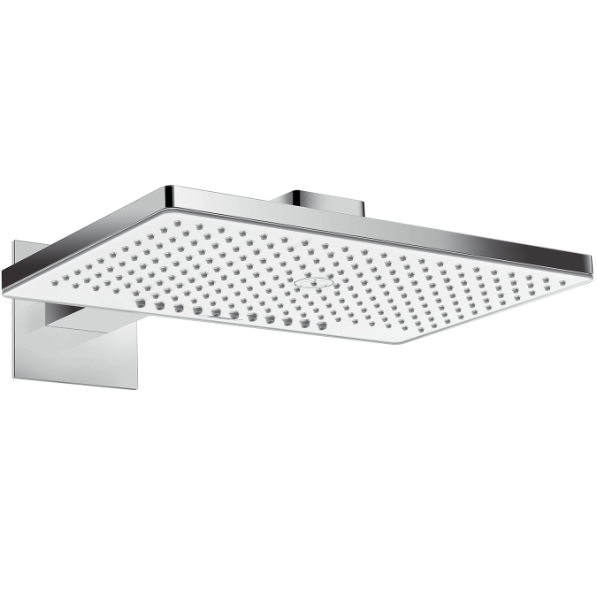 Hansgrohe Rainmaker Select 460 2jet EcoSmart fejzuhany zuhanykarral fehér/króm 24015400 (K)
