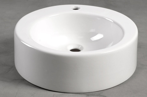 Aqualine pultra ültethető mosdó, átmérő 50 cm (FS16A)