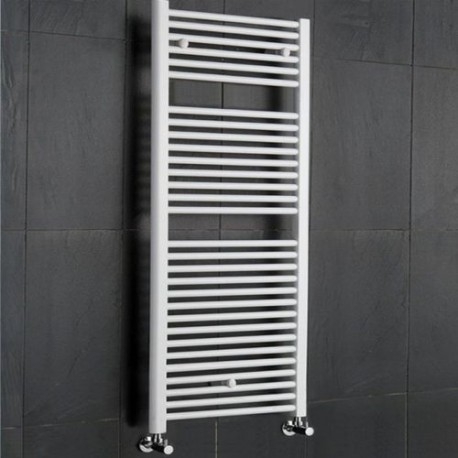 Lazzarini Sanremo íves törölközőszárítós radiátor, fehér 690x450 mm (386504)