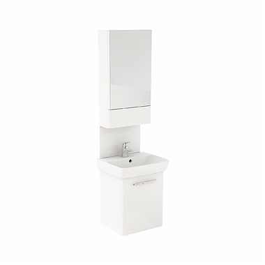 Kolo Nova Pro oszlopba rendezett mosdó szekrénnyel 50 (M39014000) M39014