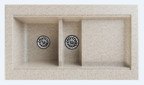 Gorenje KVE96.13 Siligor gránit mosogató, homokbézs (64791755)