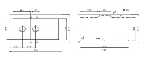 Gorenje KVE96.13 Siligor gránit mosogató, homokbézs (64791755)