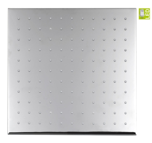 Sapho 300x300 mm-es LED fejzuhany, fehér LED-es világítással, króm (MS523)