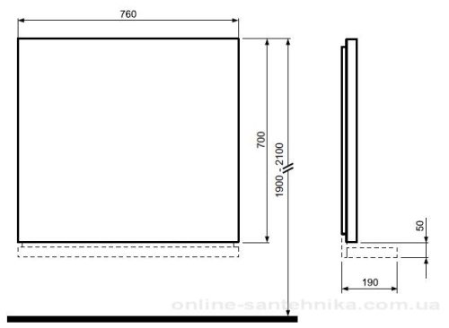 Kolo Varius tükör 76 (88208000)