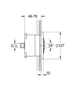 Grohe Rainshower F-sorozat oldalzuhany 5