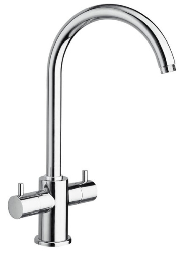 Sapho AIRTECH Mosogató csaptelep, mag. 38cm, króm (409)