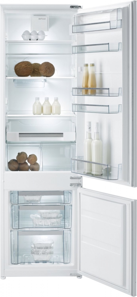 Gorenje alul fagyasztós beépíthető kombinált hűtőszekrény A+, RKI4181KW